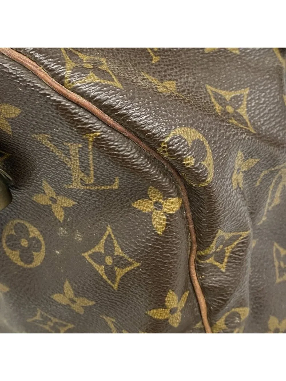 Louis Vuitton Monogram Speedy 25 Brown Handbag